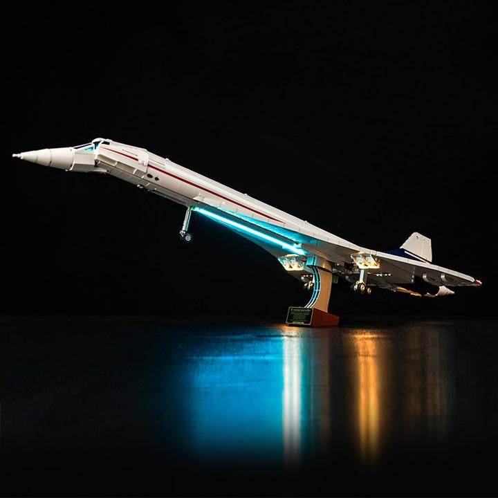 Immagine prodotto BrickBling Set di luci LED per LEGO Concorde (10318)