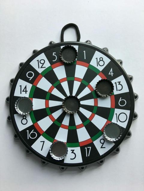 Produktbild TOP Bierdeckel Zielscheibe