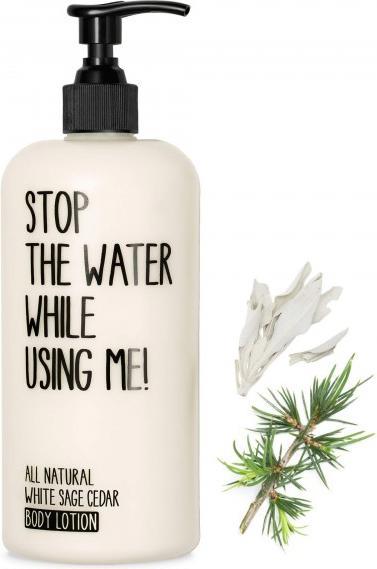 Immagine prodotto Stop The Water While Using Me! Tutto il corpo naturale - Lozione per il corpo al cedro della salvia bianca (Crema corpo, 200 ml)