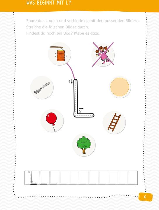 Produktbild Ravensburger Mein Stickerrätselblock: Buchstaben für Kinder ab 5 Jahren - spielerisch Buchstaben