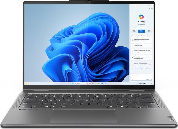 Lenovo Yoga 7 2-in-1 (14", AMD Ryzen 5 8640HS, 16 GB, 1000 GB, DE)