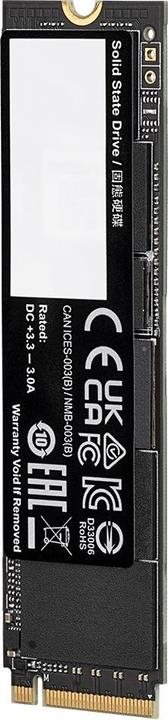 Image du produit Gigabyte Aorus Gen4 7300 (2000 Go, M.2 2280)