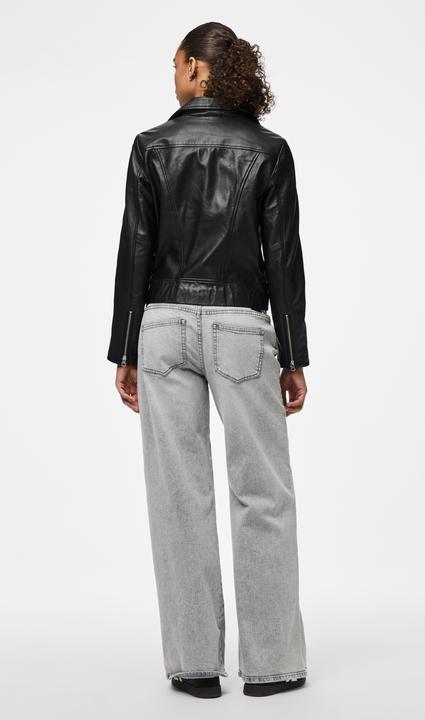Immagine prodotto Pieces Leder Bikerjacke (M)