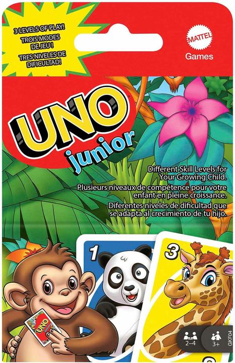 Produktbild Mattel Games Uno (Englisch, Deutsch, Französisch, Italienisch)