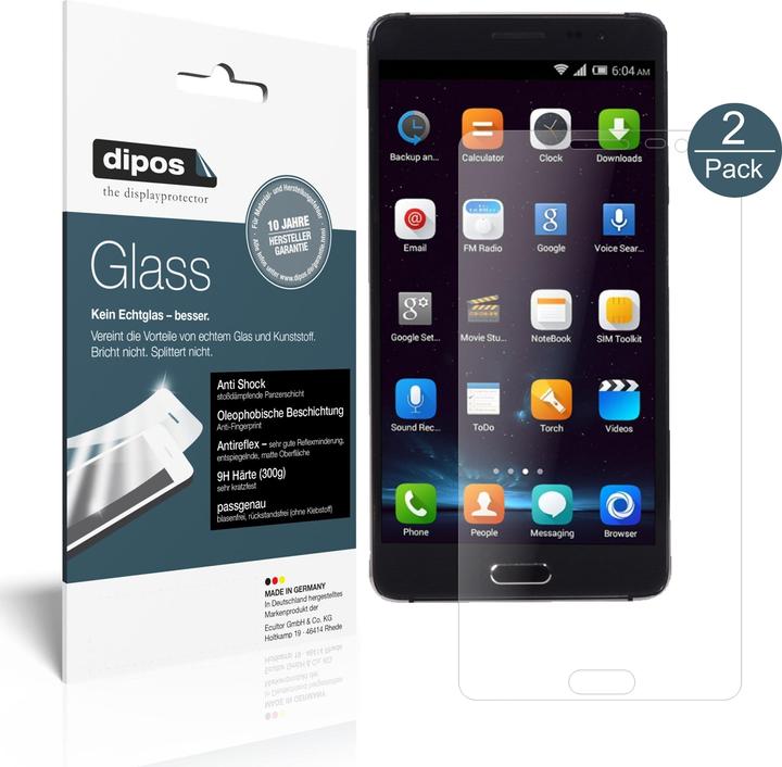 Image du produit Dipos Film de Protection d’écran Anti-Shock (2 pièce(s), Elephone P8 Pro)