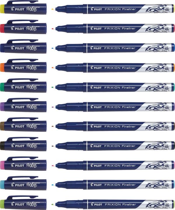Image du produit Pilot FriXion Fineliner 12er Set (Multicolore, 12 x)