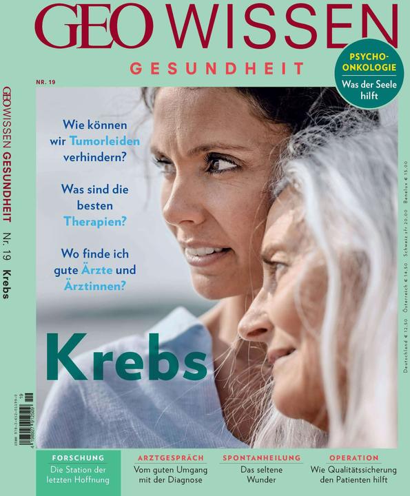 Produktbild GEO Wissen Gesundheit 19/22 - Krebs (Deutsch, Markus Wolff, Jens Schröder, 2022)