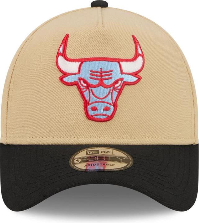 Actual product image New Era 9Forty A-Frame Snapback Cap - City Chicago Bulls