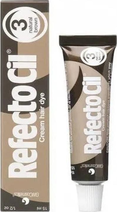 Produktbild Refectocil Colour for eyelashes and eyebrows 15 ml - Shade: 3 natural brown