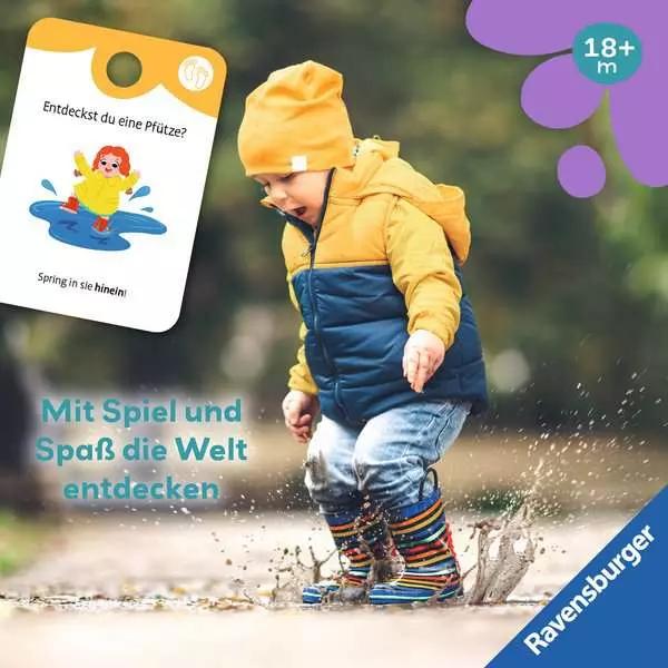 Actual product image Ravensburger Play+ game and Join in! Cards: Search for things: on the go - Activity cards for (German)