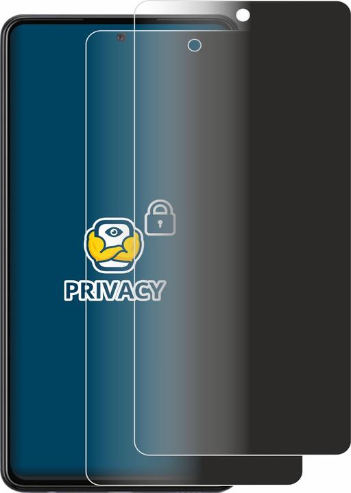 Actual product image BROTECT Anti-spy privacy film Blue light protection film (2 Piece, Samsung Galaxy A72 5G)