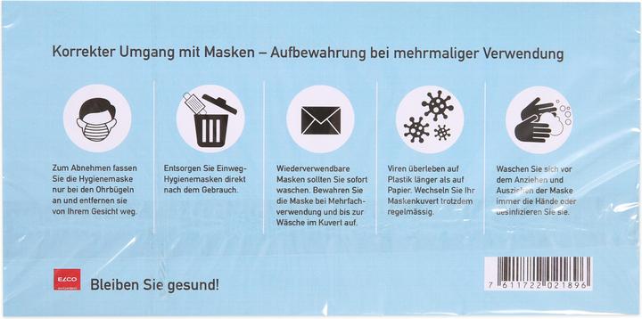 Image du produit Elco Sac pour masque (C5/6, 10 x)