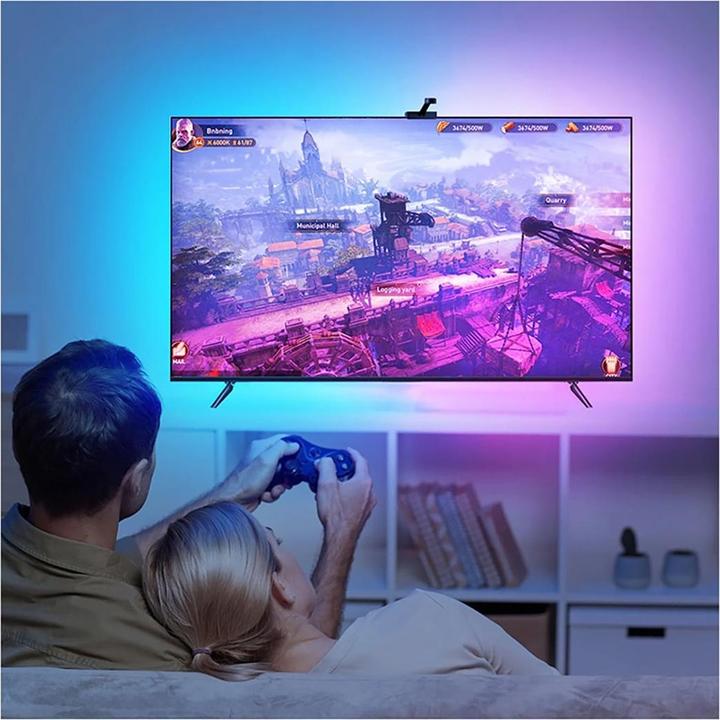 Image du produit Avizar TV Ambilight LED Kit mit Kamera (Multicolore, 1700 cm, Intérieur)