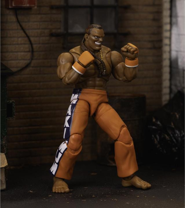 Actual product image Jada Street Fighter II Dee Jay 6" Figure