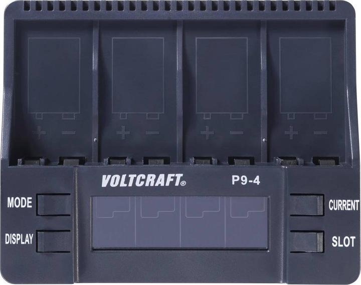 Produktbild Voltcraft P9-4 (1 Stk., 9V Block, Ladegerät ohne Akku)