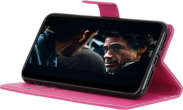 Produktbild MU Classic Litchi Leder Bookcover Series (Motorola One Zoom)