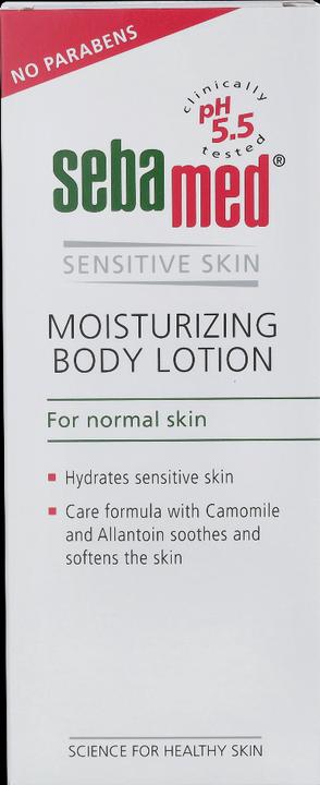 Actual product image Sebamed Sensitive Skin Moisturizing (Body cream, 200 ml)