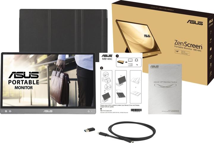 Immagine prodotto ASUS ZenScreen MB14AC (1920 x 1080 pixel, 14")