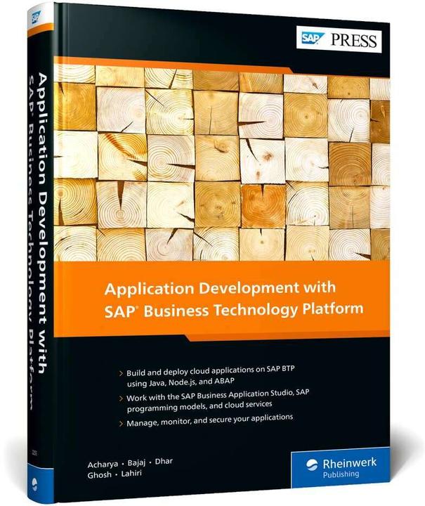Image du produit Application Development with SAP Business Technology Platform (Anglais, Gairik Acharya, Avijit Dhar, Govind Bajaj, Asidhara Lahiri, Anup Ghosh, 2023)