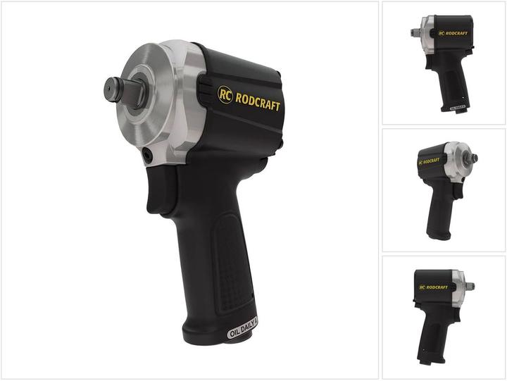 Produktbild Rodcraft RC2203 Schlagschrauber 650 Nm 1/2" ( 8951000387 ) Solo 1/4" Anschlussgewinde (Druckluft)