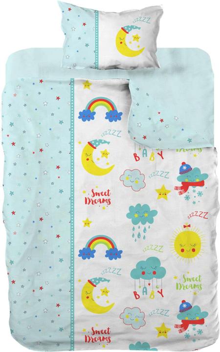 Cotton Box Parure de lit bébé Sweet Dreams (100 x 135 cm, 35 x 45 cm, 40 x 60 cm)