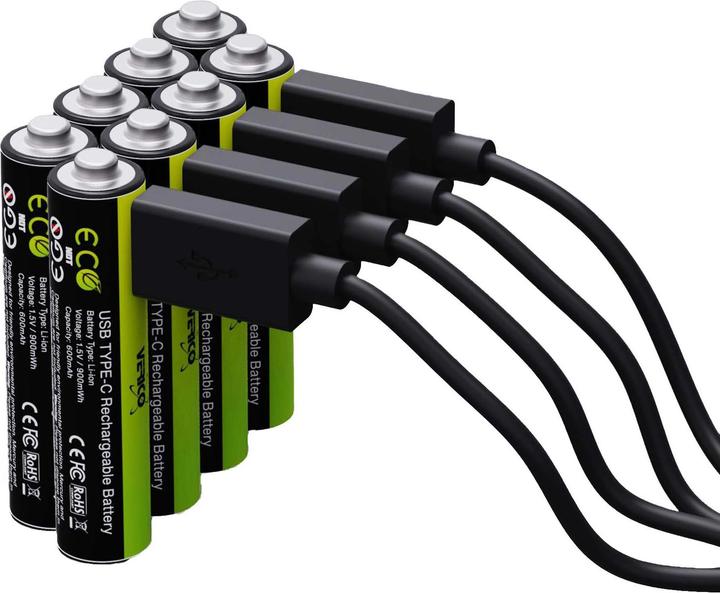 Verico Loopenergy (8 pcs., AAA, 600 mAh)
