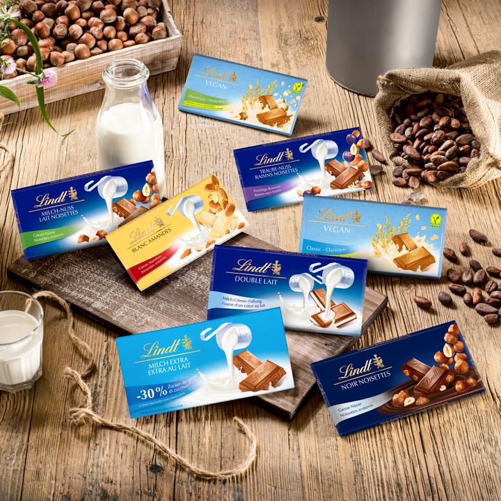 Image du produit Lindt Tablette de chocolat blanc (100 g)