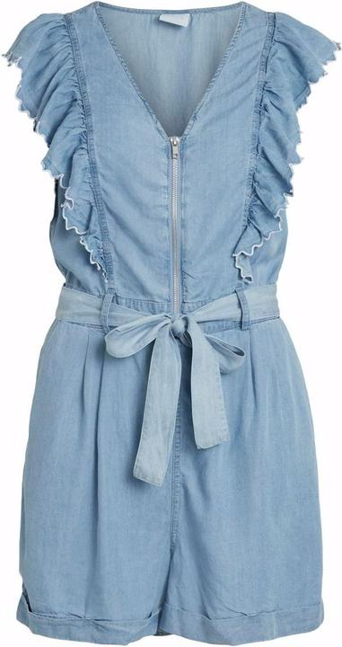 Produktbild Vila Gürtel Rüschen Playsuit (36)