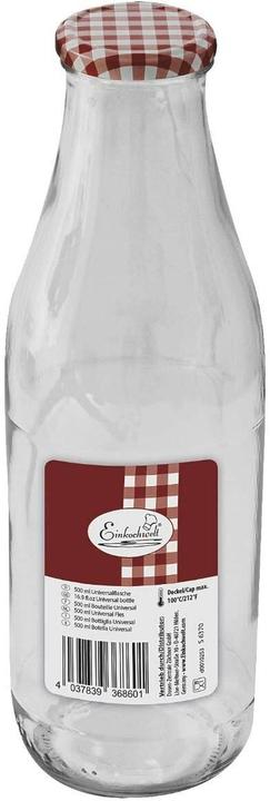 Einkochwelt Saftflaschen (1 Stk., 0.50 l)