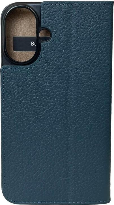 Actual product image Mike Galeli Book cover genuine leather Marc rain forest (Apple iPhone 16 Plus)