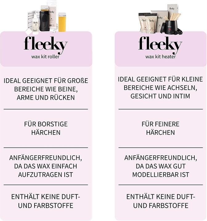 Actual product image Fleeky Roll-On warmwax machine set (325 ml, 1 x)