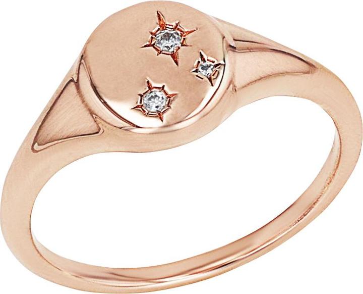 Produktbild S.Oliver Ringe für Damen, 925 Sterling Silber, Zirkonia synth. (54, 925 Silber)