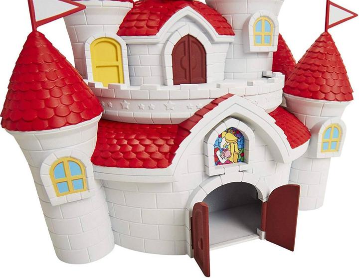 Actual product image Jakks Pacific Super Mario - Mushroom Kingdom Castle Playset (58541-4L)
