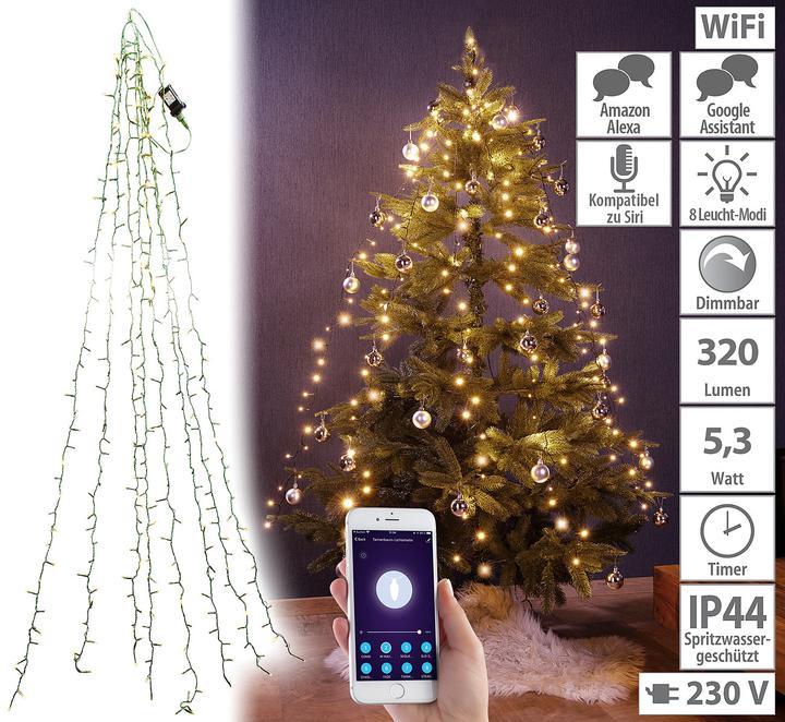 Produktbild Lunartec WLAN-Tannenbaum (2 m)