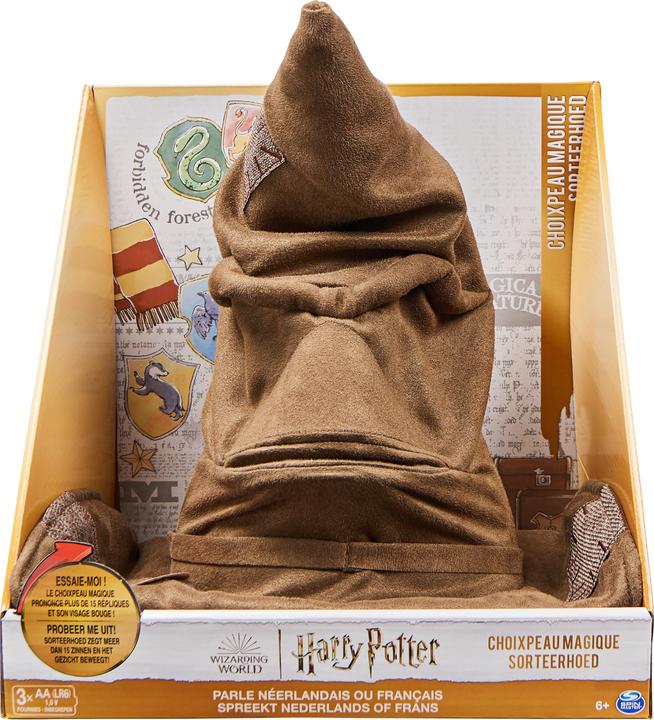 Immagine prodotto Spin Master Wizarding World Harry Potter, Cappello Parlante con 15 frasi per gioco creativo di Harry Potter, gio