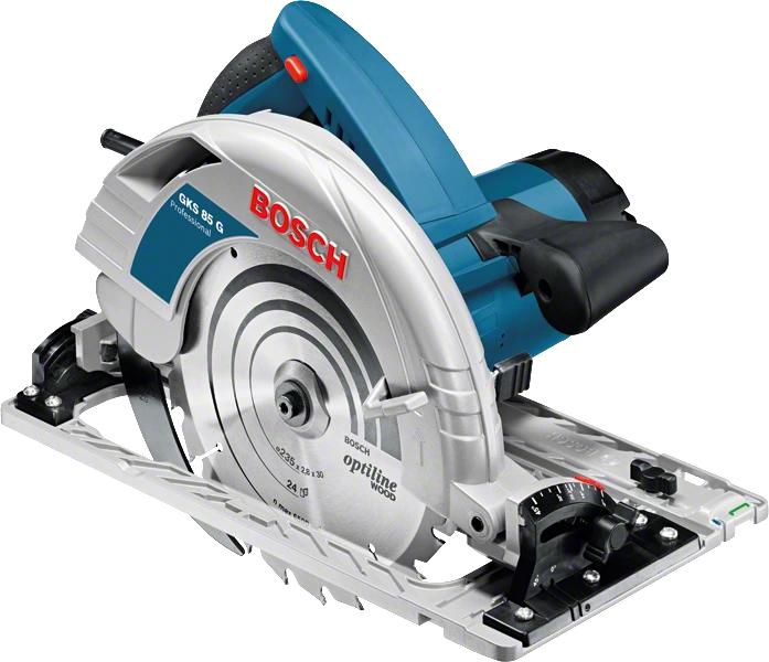 Produktbild Bosch Professional Handkreissäge GKS 85 G + FSN 1400