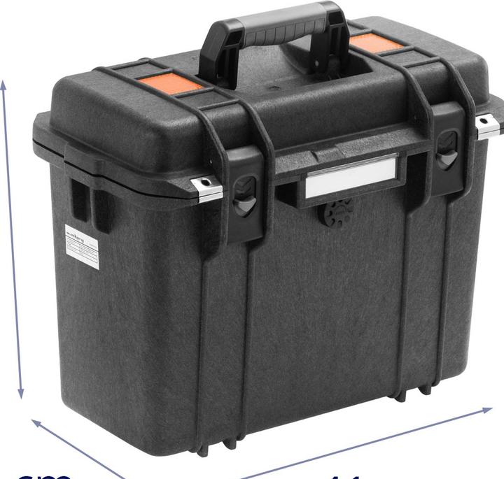 Produktbild Steinberg Fotokoffer Kamerakoffer Schutzkoffer universell wasserfest 15 l schwarz (Fotokoffer, 15 l)