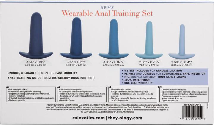 Produktbild CalExotics They-ology™ 5-Piece Wearable Anal Training Set