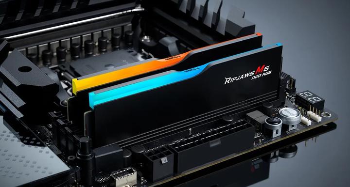 Image du produit G.Skill Ripjaws M5 Neo RGB (2 x 32GB, 6000 MHz, RAM DDR5, DIMM)