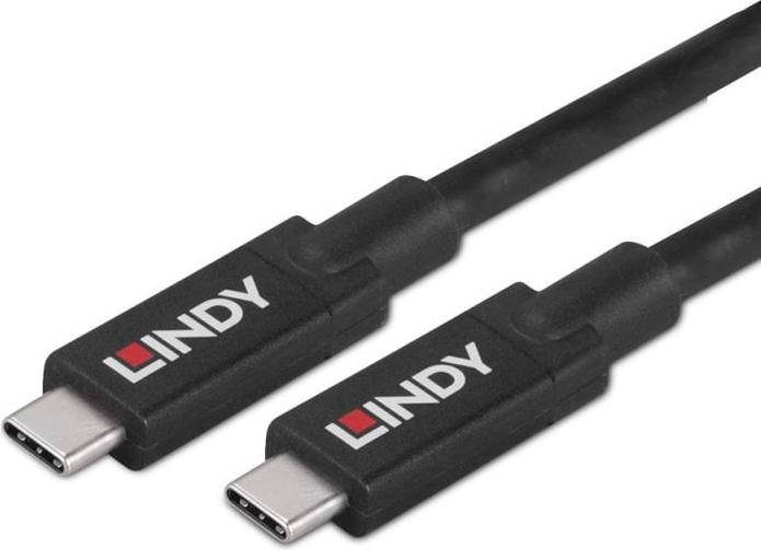Produktbild Lindy 8m USB 3.2 Gen 2 C/C Aktivkabel (8 m, USB 3.2 Gen 2, 100 W)