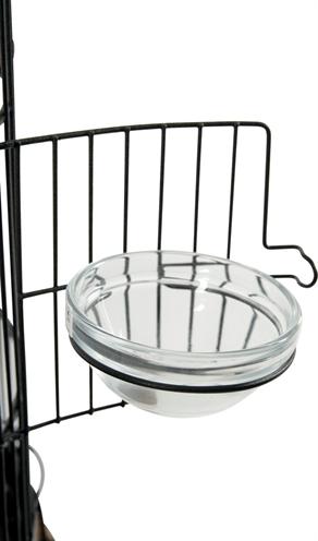 Actual product image Zolux Cage Retro Lisette Wednesday 35 black birds