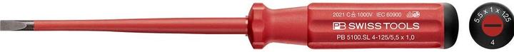 Actual product image PB Swiss Tools Screwdriver VDE Slim (Slotted screws)