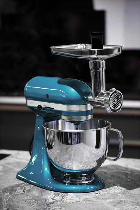 Immagine prodotto Kitty Professional Tritacarne professionale "Shredder" - Tritacarne in acciaio inox con perforazione...