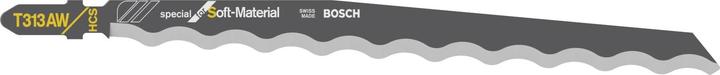 Bosch Professional Zubehör PRO Soft Material T313AW Stichsägeblatt, 152 mm, 3-tlg.