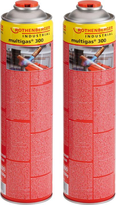 Actual product image Rothenberger Multigas 300 Duopack