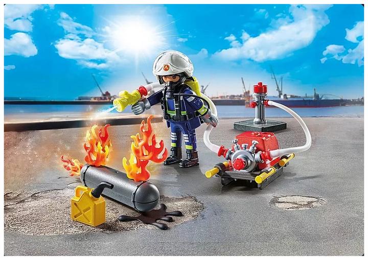 Produktbild Playmobil Löschung eines Gastanks (71826, Playmobil Action Heroes)