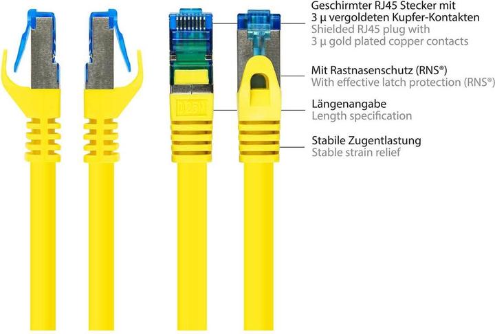 Actual product image Good Connections Alcasa (S/FTP, CAT6a, 1 m)