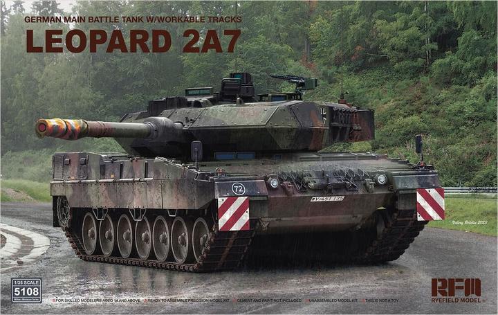 Image du produit Rye Field Model French Main Battle Tank w/Workable Tracks Leopard 2A7