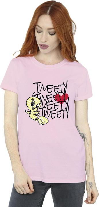 Image du produit Looney Tunes - T-shirt TWEETY LOVE HEART - Femme (XXL)