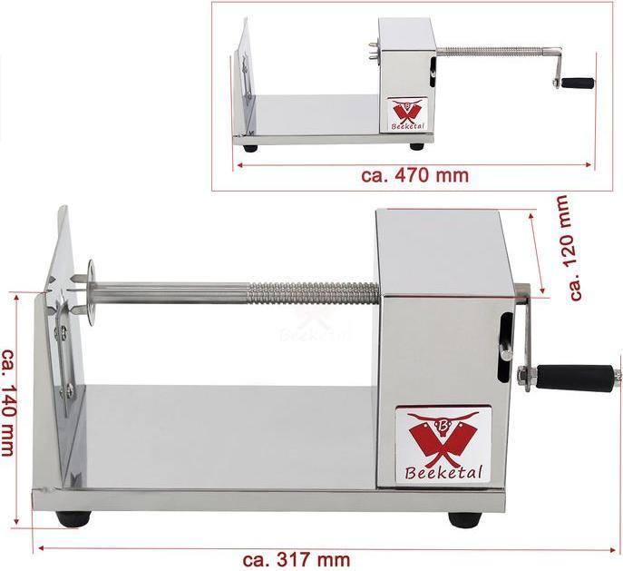 Produktbild Beeketal Kartoffel Gemüse Spiralschneider
